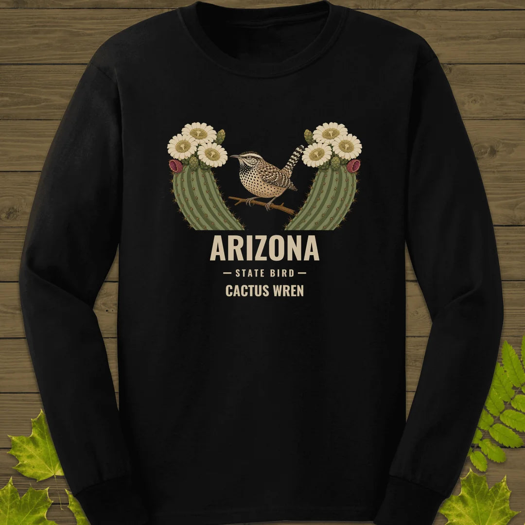 Arizona State Bird Long Sleeve in Black