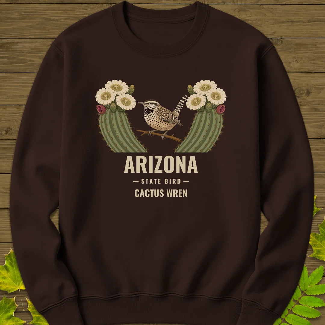 Arizona State Bird Sweatshirt in Dark Chocolate