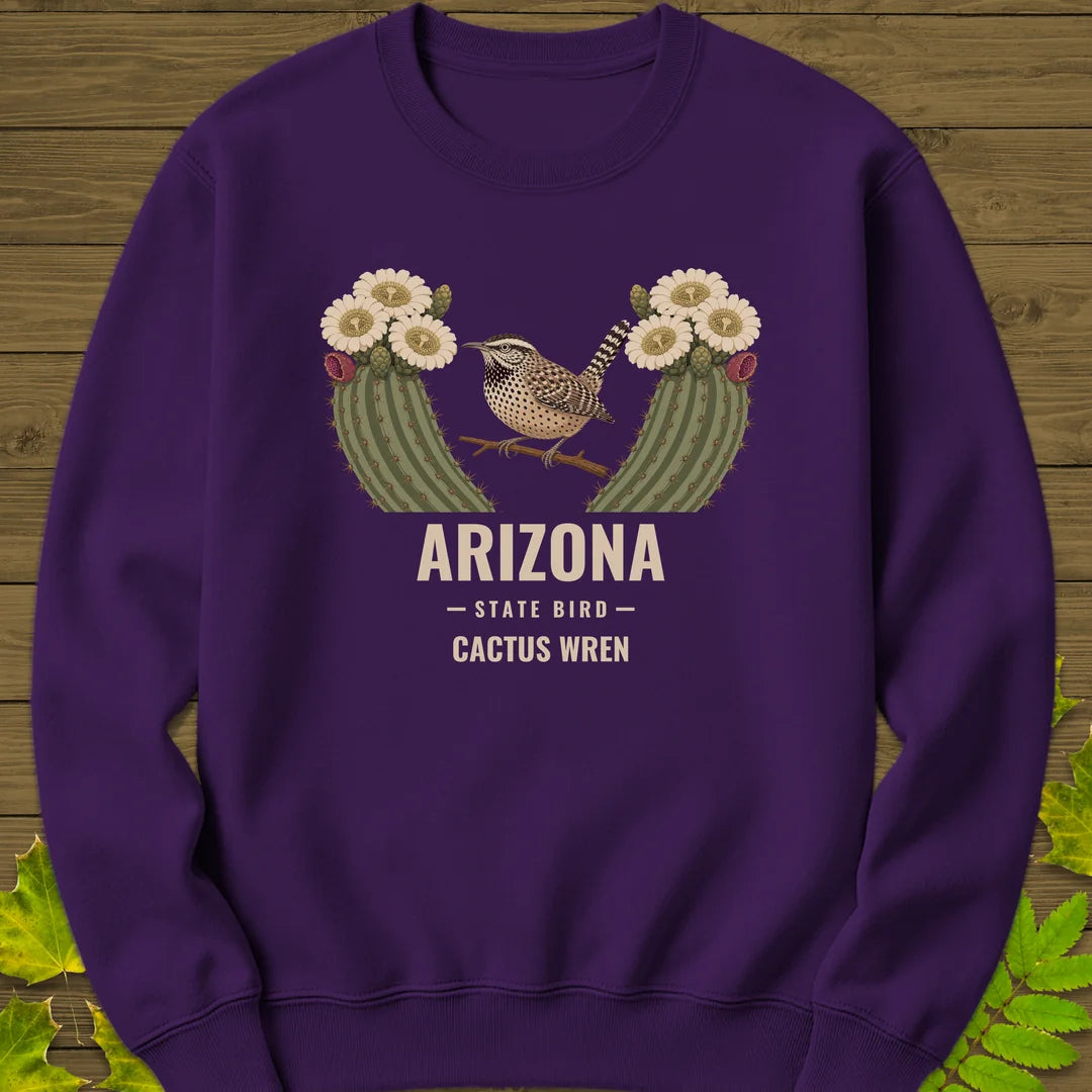 Arizona State Bird Sweatshirt in Purple