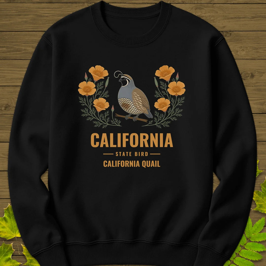 California State Bird Sweatshirt in Black