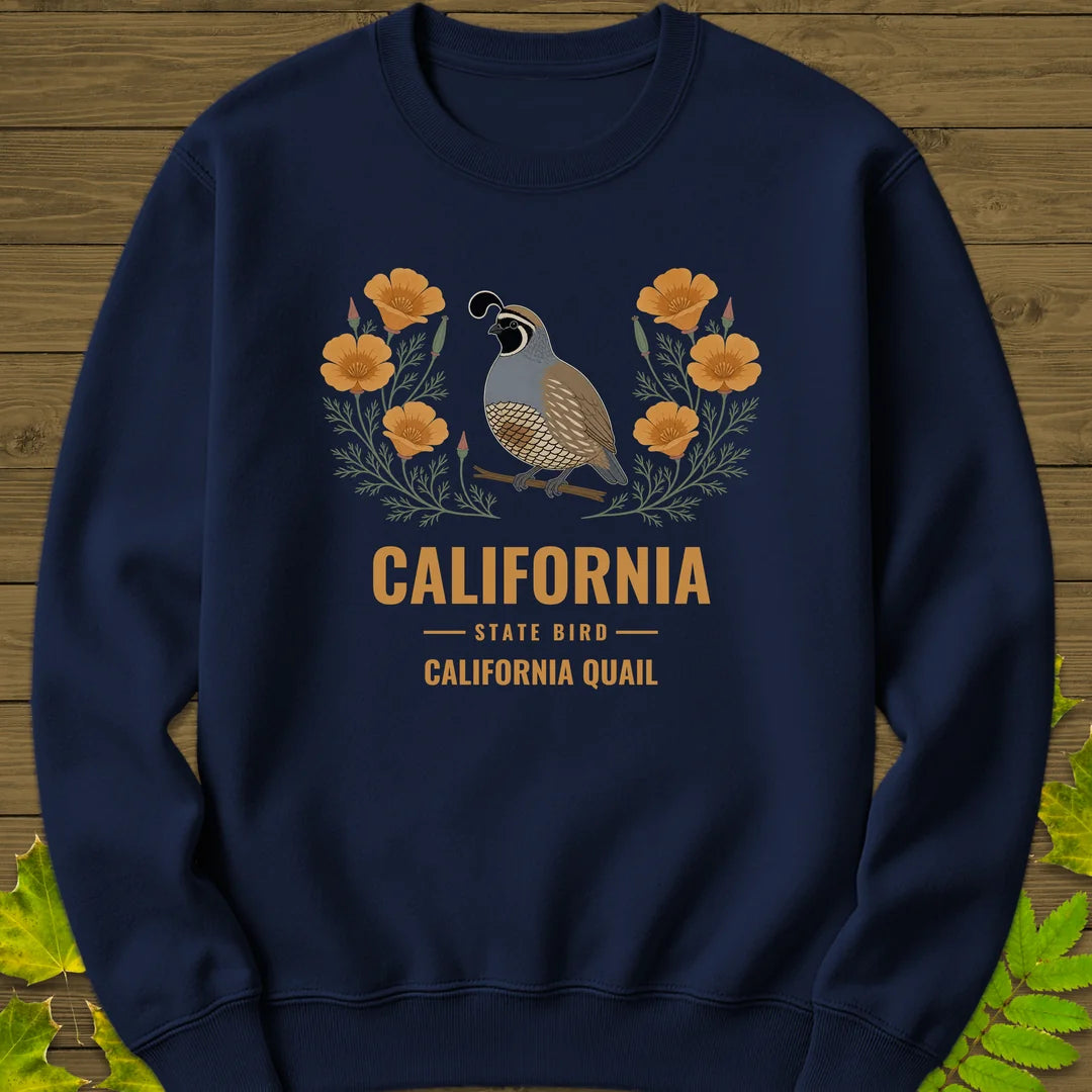 California State Bird Sweatshirt in Navy