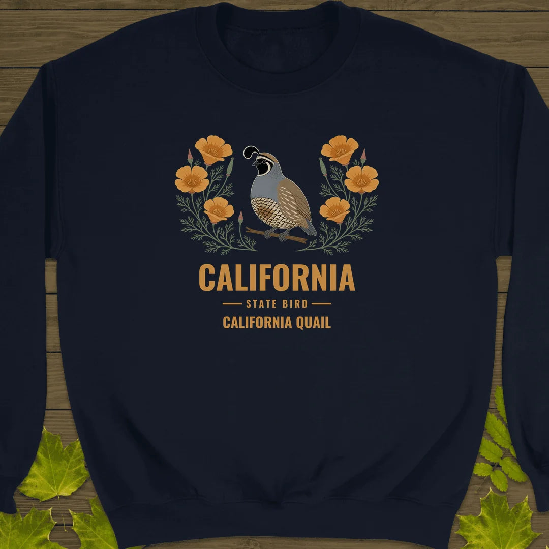 California State Bird Sweatshirt in Navy
