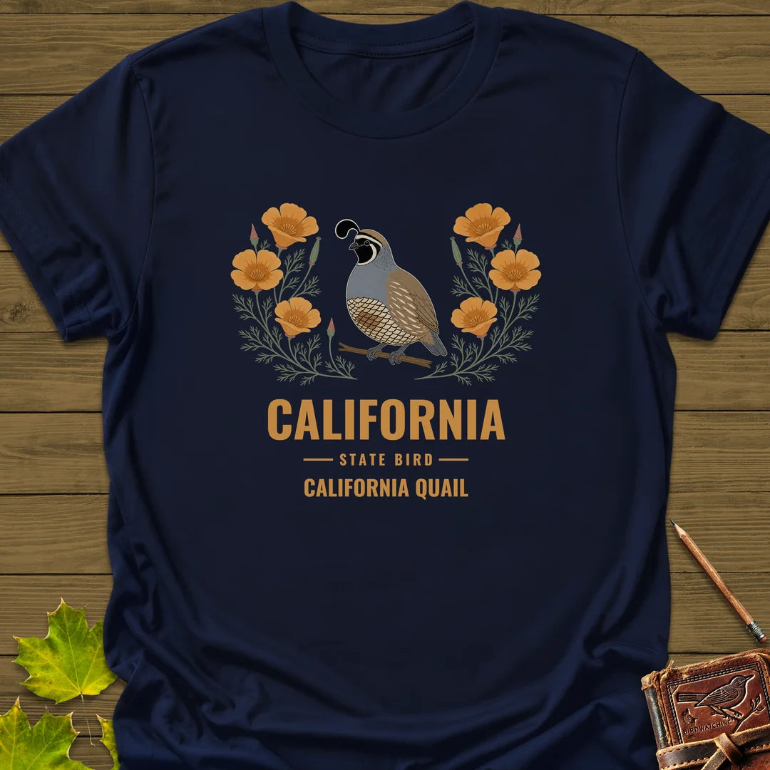 California State Bird T-Shirt in Navy