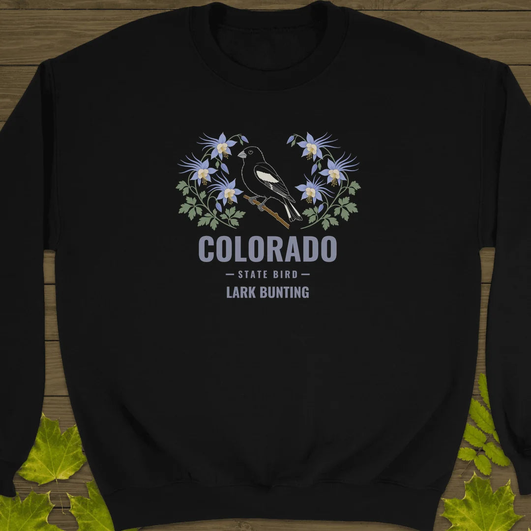 Colorado State Bird Sweatshirt in Black