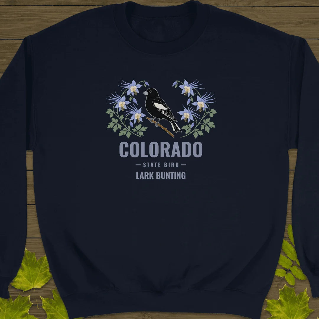 Colorado State Bird Sweatshirt in Navy