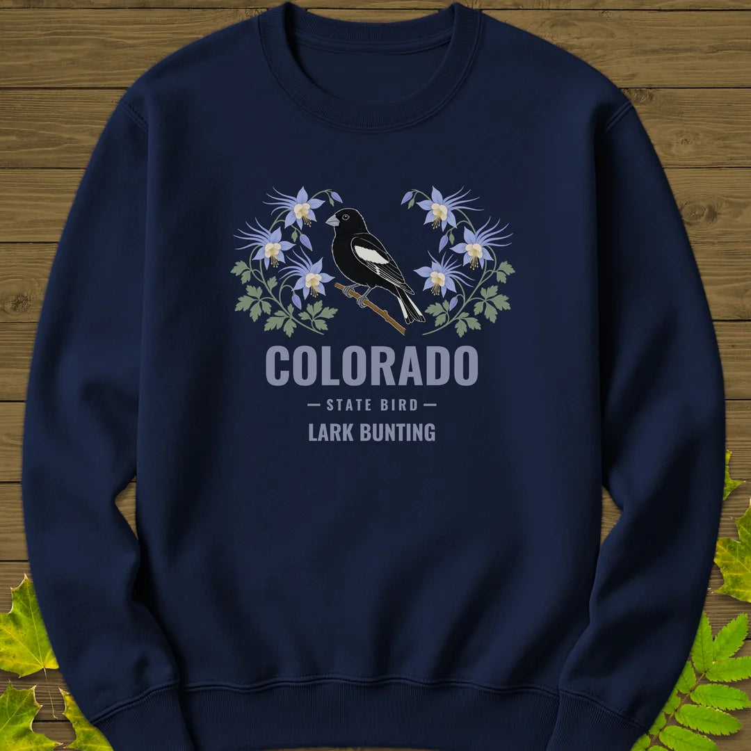 Colorado State Bird Sweatshirt in Navy
