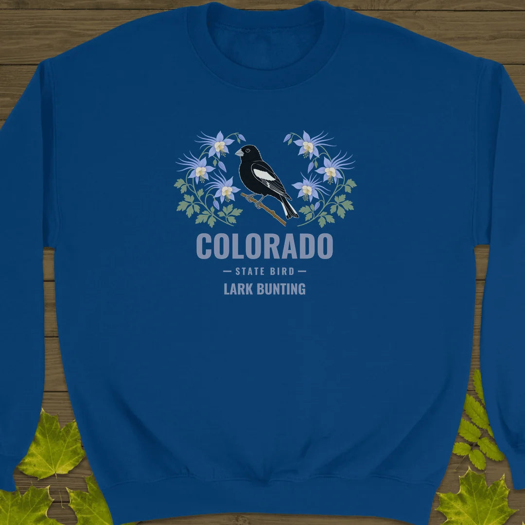 Colorado State Bird Sweatshirt in Royal