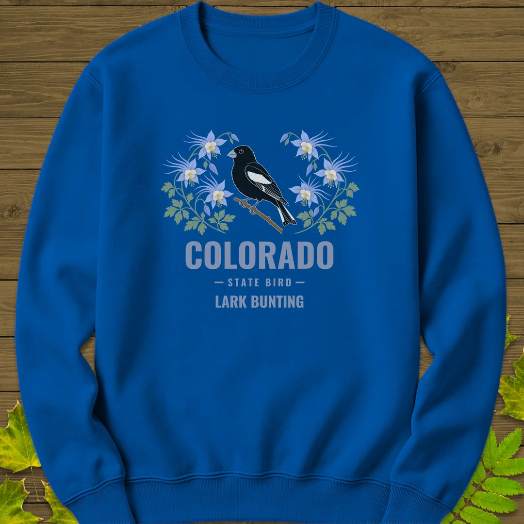 Colorado State Bird Sweatshirt in Royal