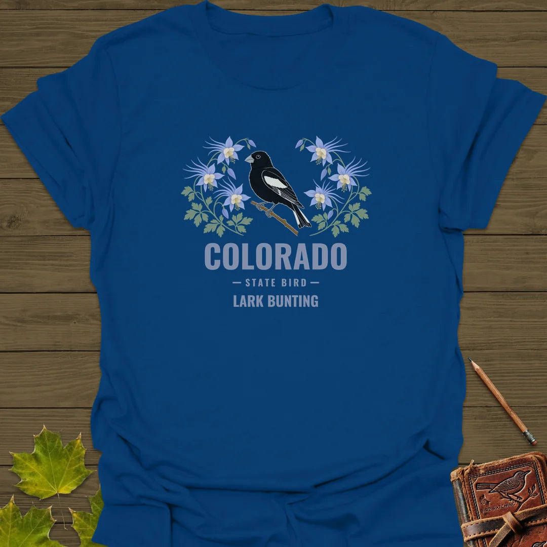 Colorado State Bird T-Shirt in Royal