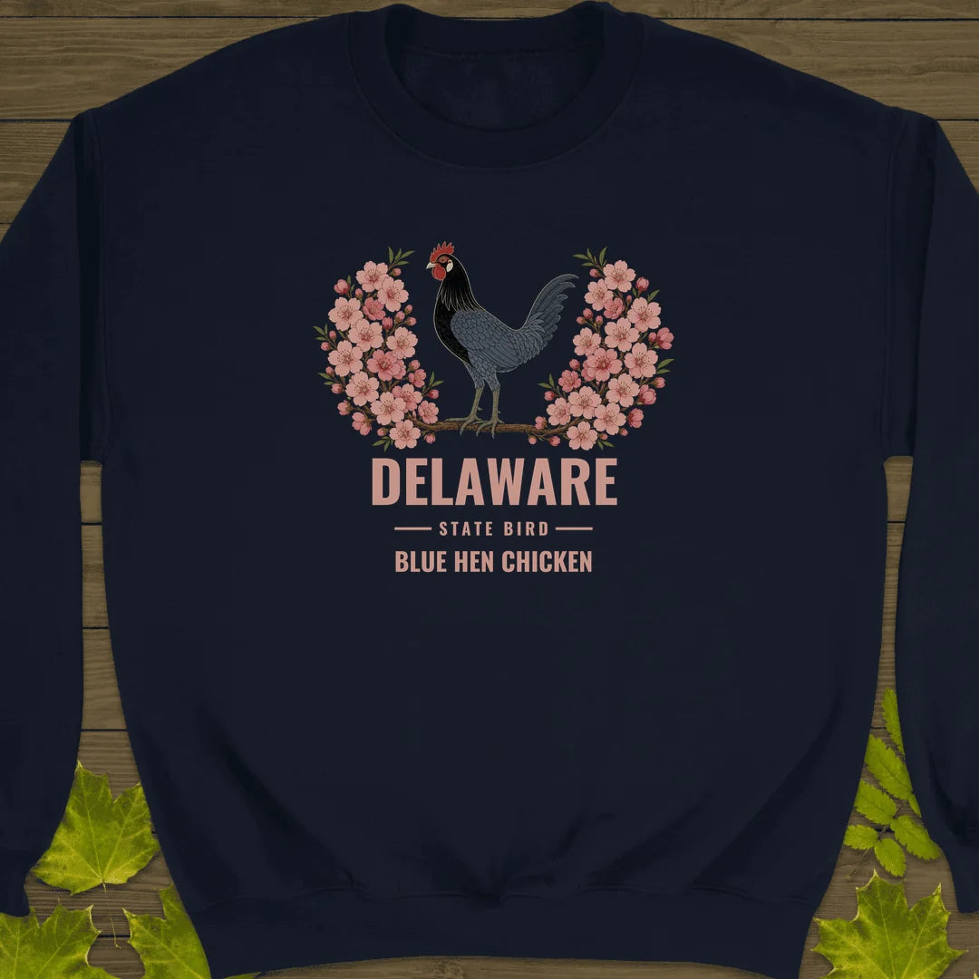 Delaware State Bird Sweatshirt in Navy