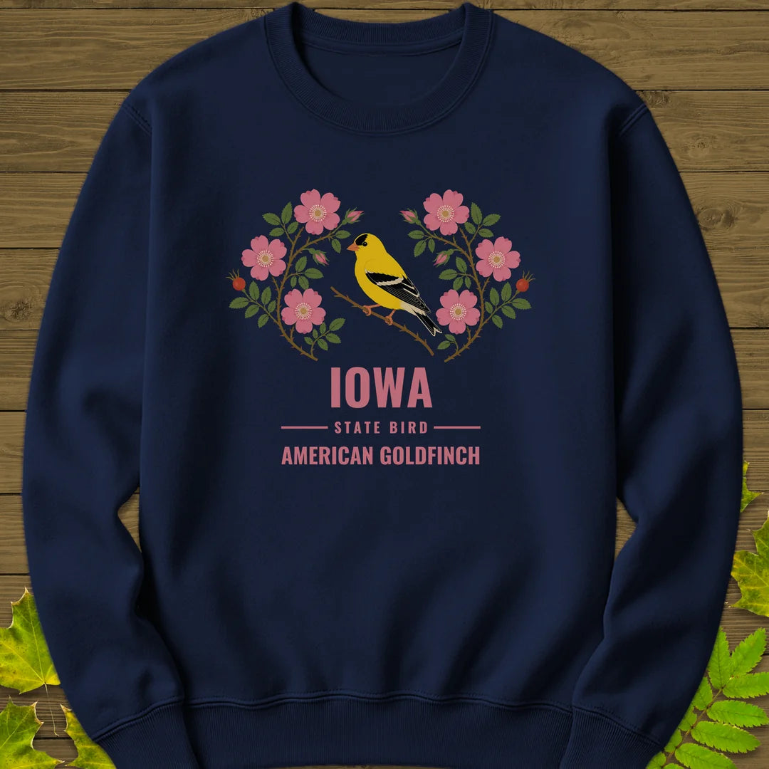 Iowa State Bird Sweatshirt in Navy
