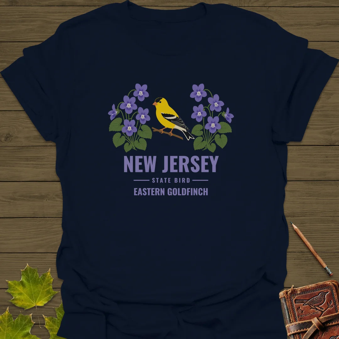 New Jersey State Bird T-Shirt in Navy
