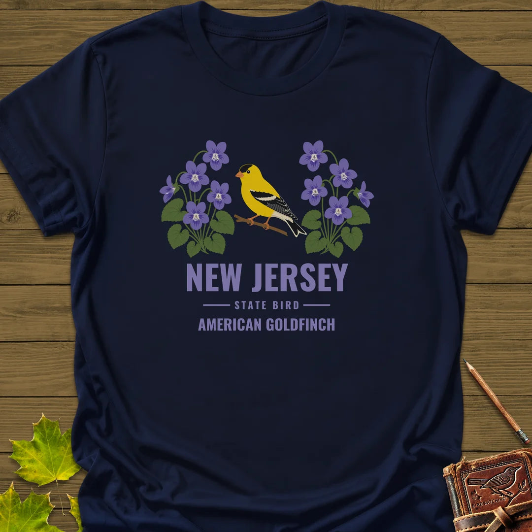 New Jersey State Bird T-Shirt in Navy