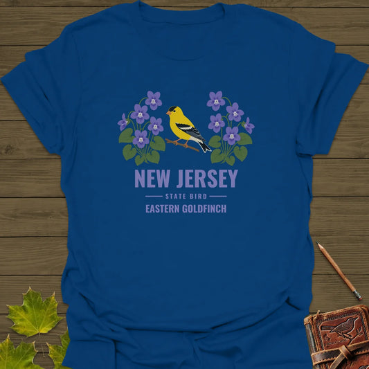New Jersey State Bird T-Shirt in Royal