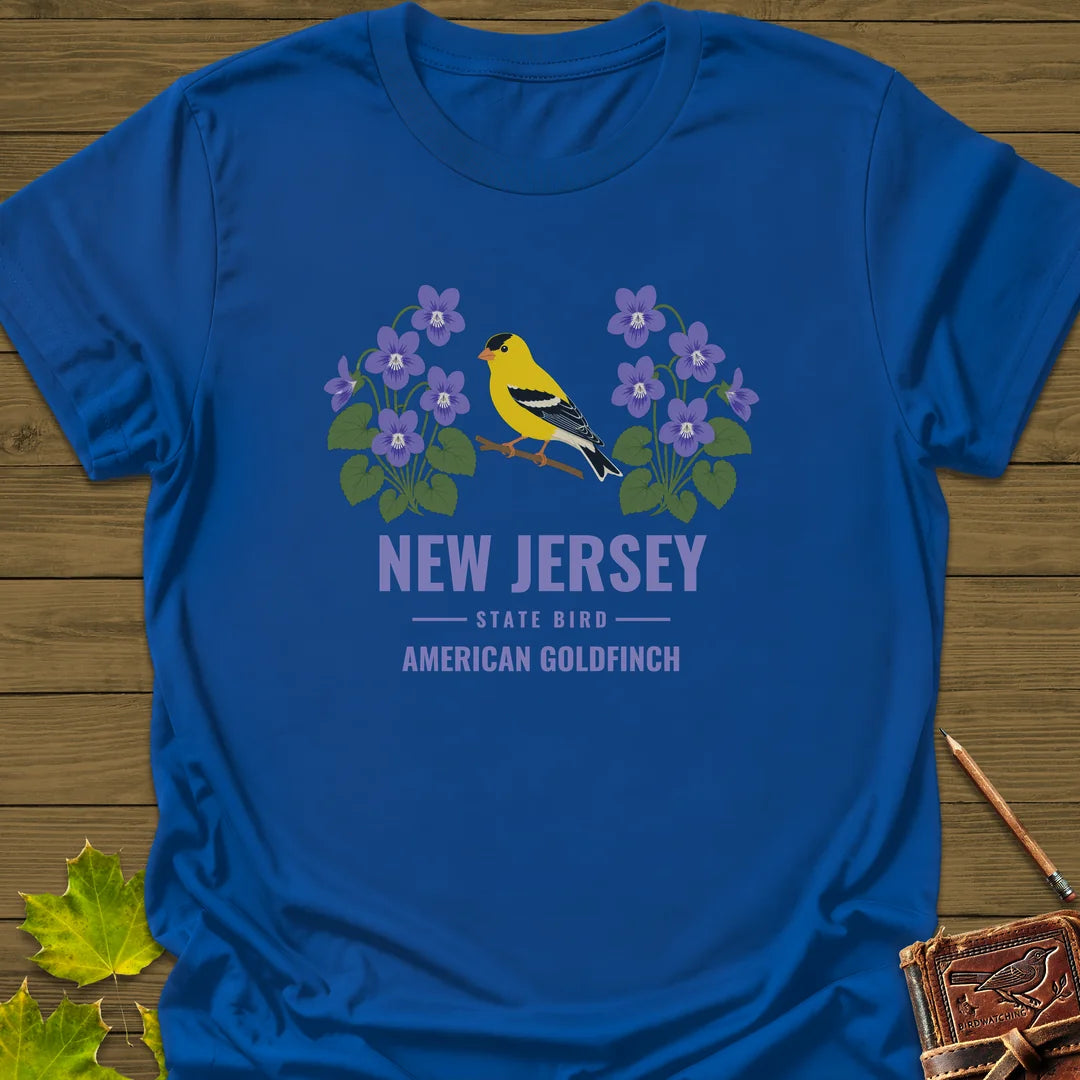 New Jersey State Bird T-Shirt in Royal