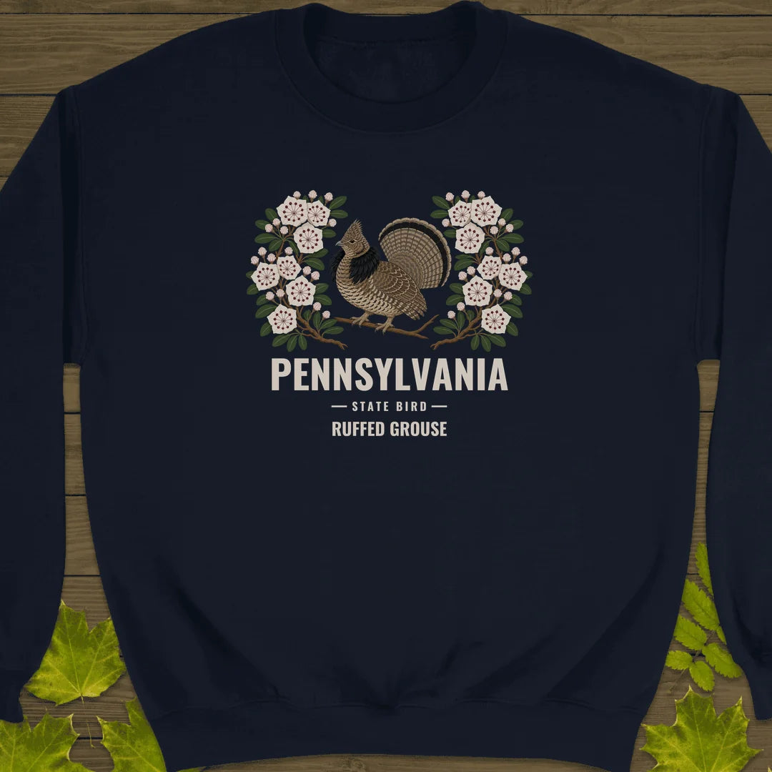 Pennsylvania State Bird Sweatshirt in Navy