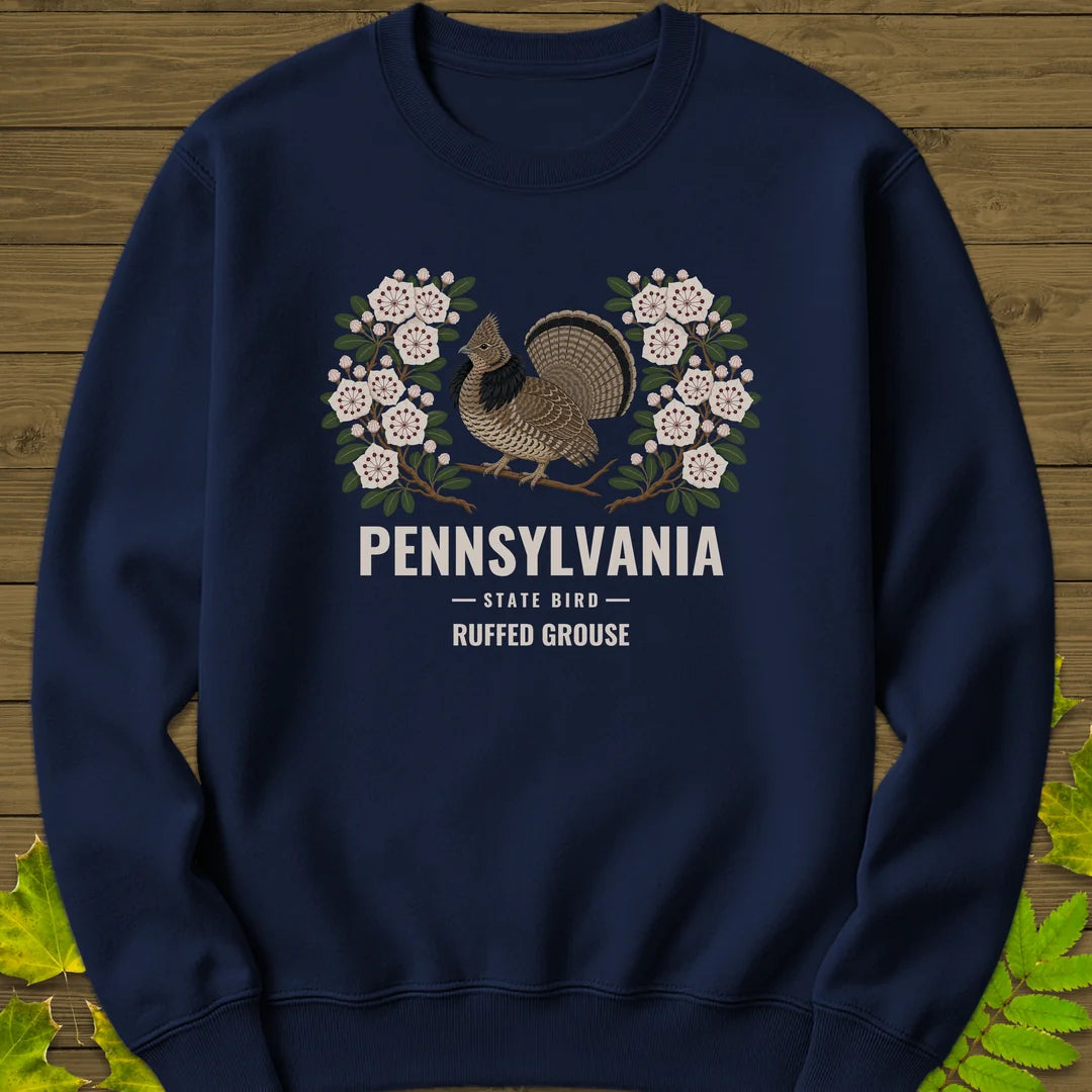 Pennsylvania State Bird Sweatshirt in Navy
