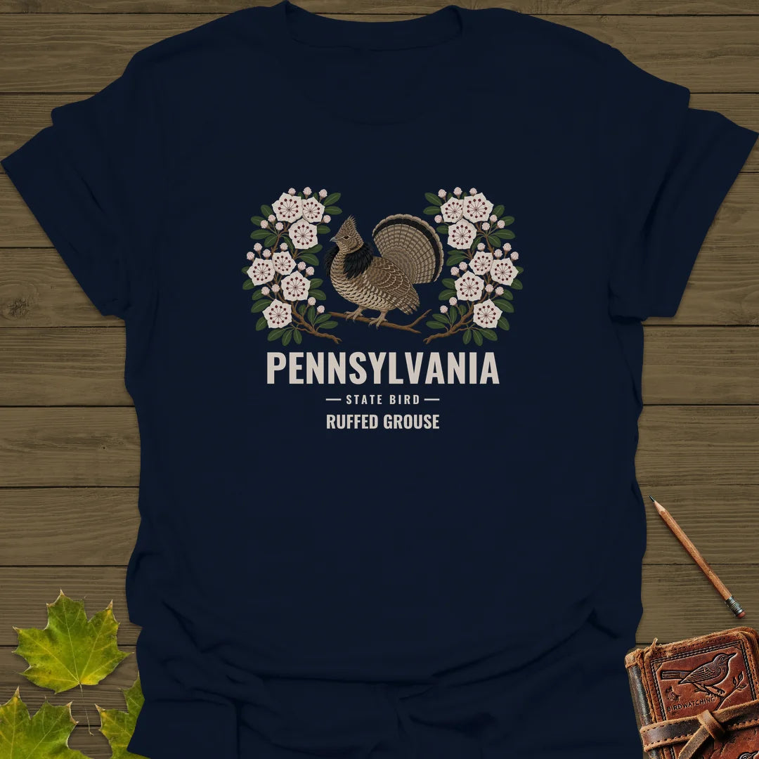 Pennsylvania State Bird T-Shirt in Navy