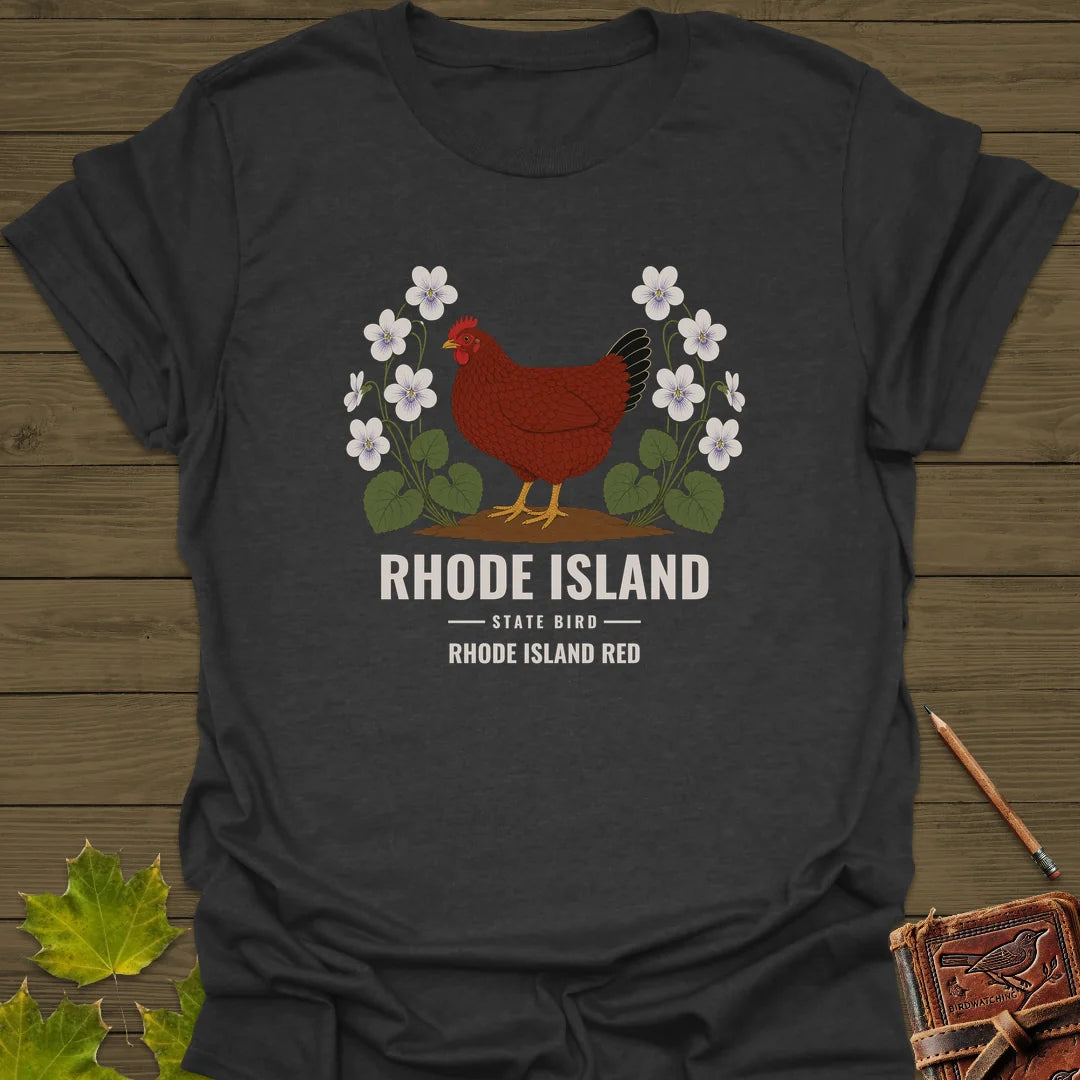 Rhode Island State Bird T-Shirt in Dark Heather