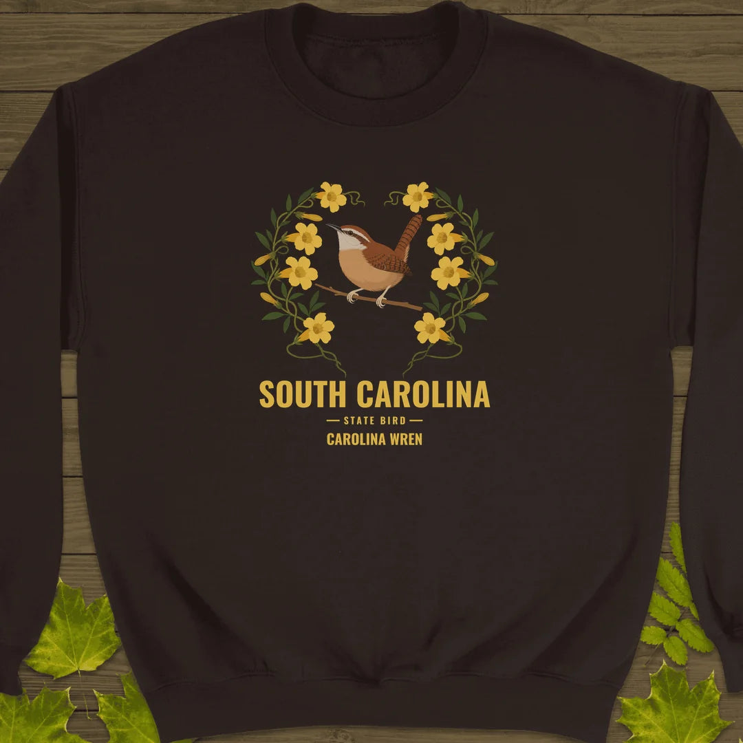 South Carolina State Bird Sweatshirt in Dark Chocolate