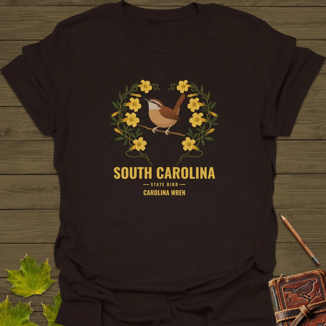 South Carolina State Bird T-Shirt in Dark Chocolate
