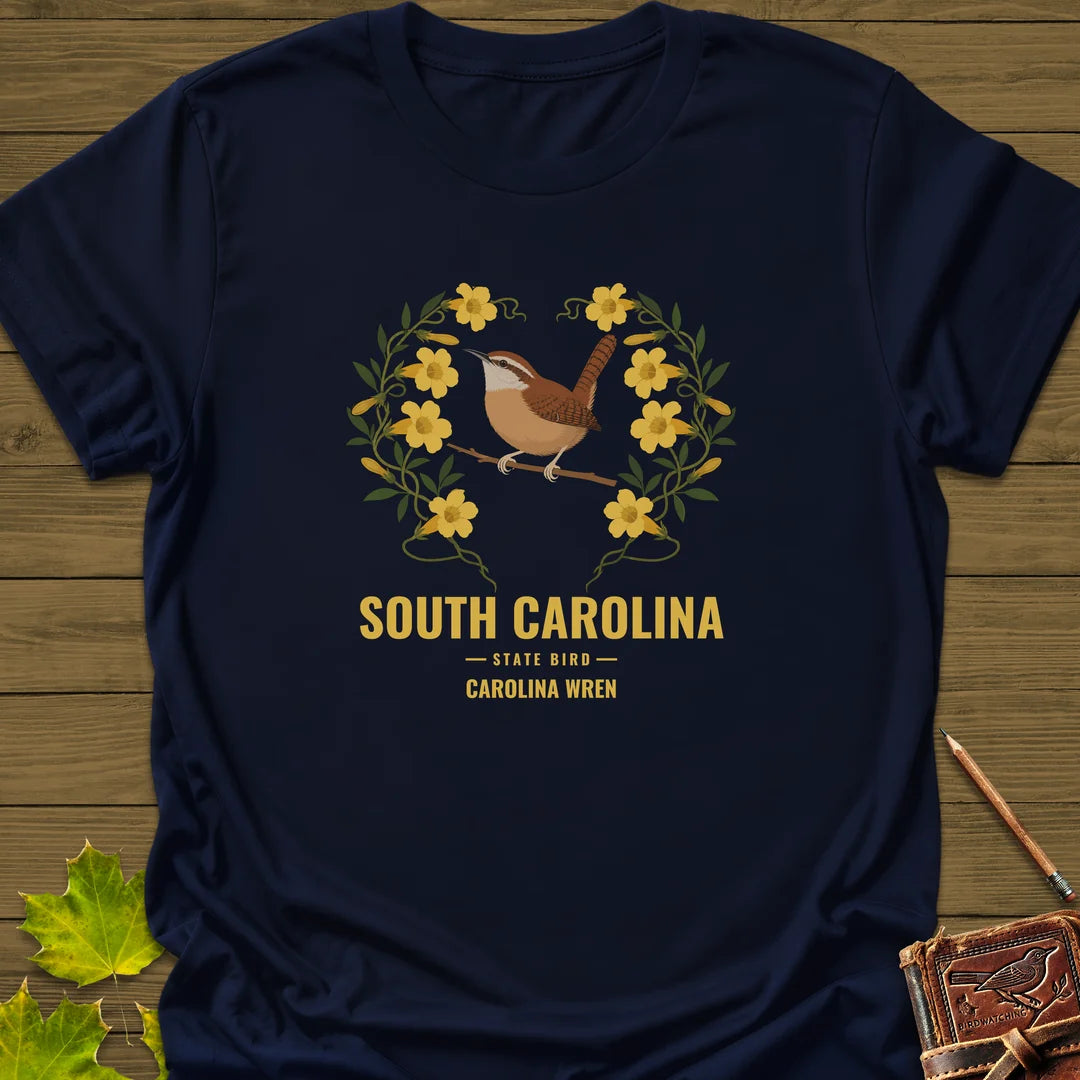 South Carolina State Bird T-Shirt in Navy