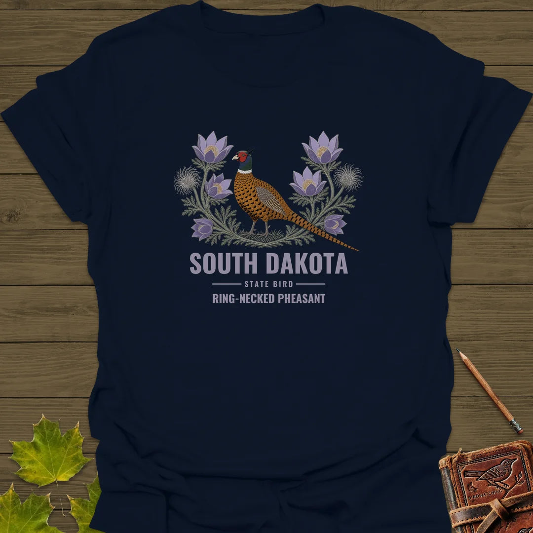 South Dakota State Bird T-Shirt in Navy