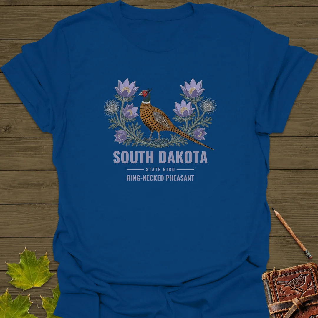 South Dakota State Bird T-Shirt in Royal