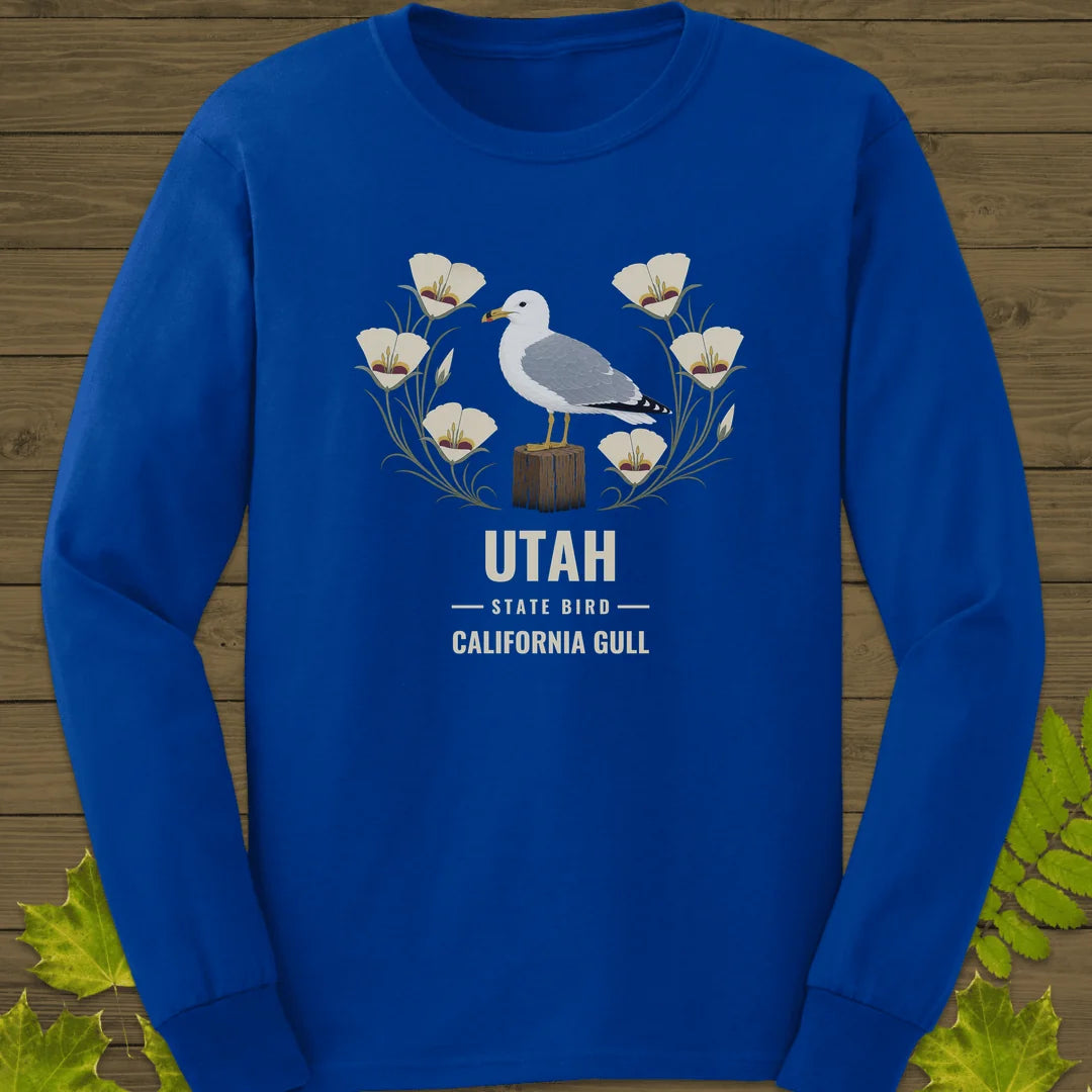Utah State Bird Long Sleeve in Royal