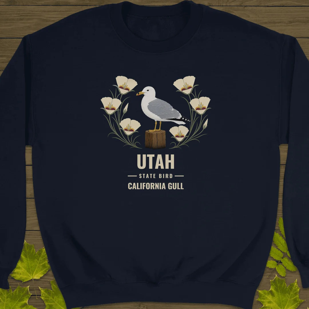 Utah State Bird Sweatshirt in Navy