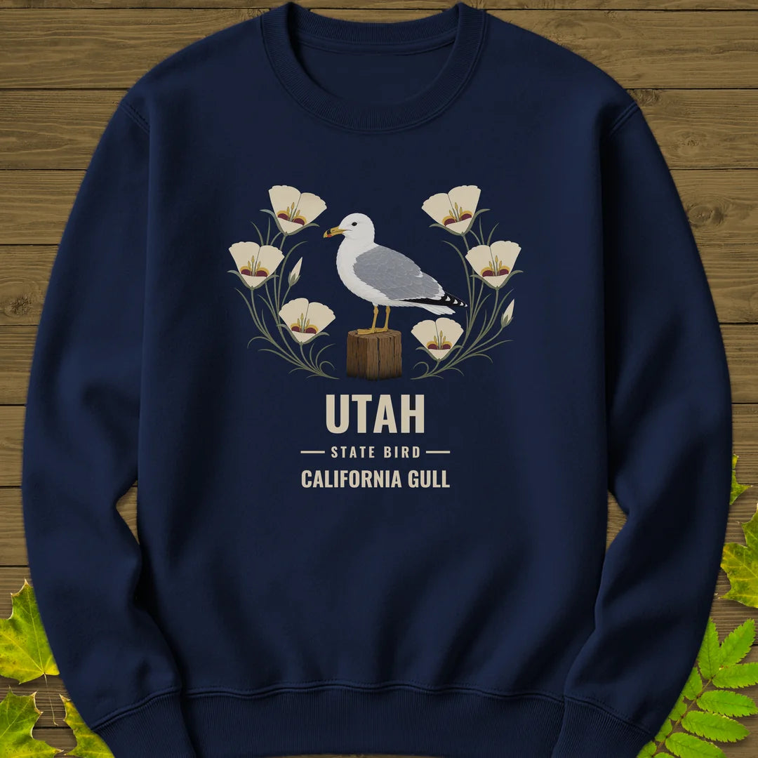 Utah State Bird Sweatshirt in Navy