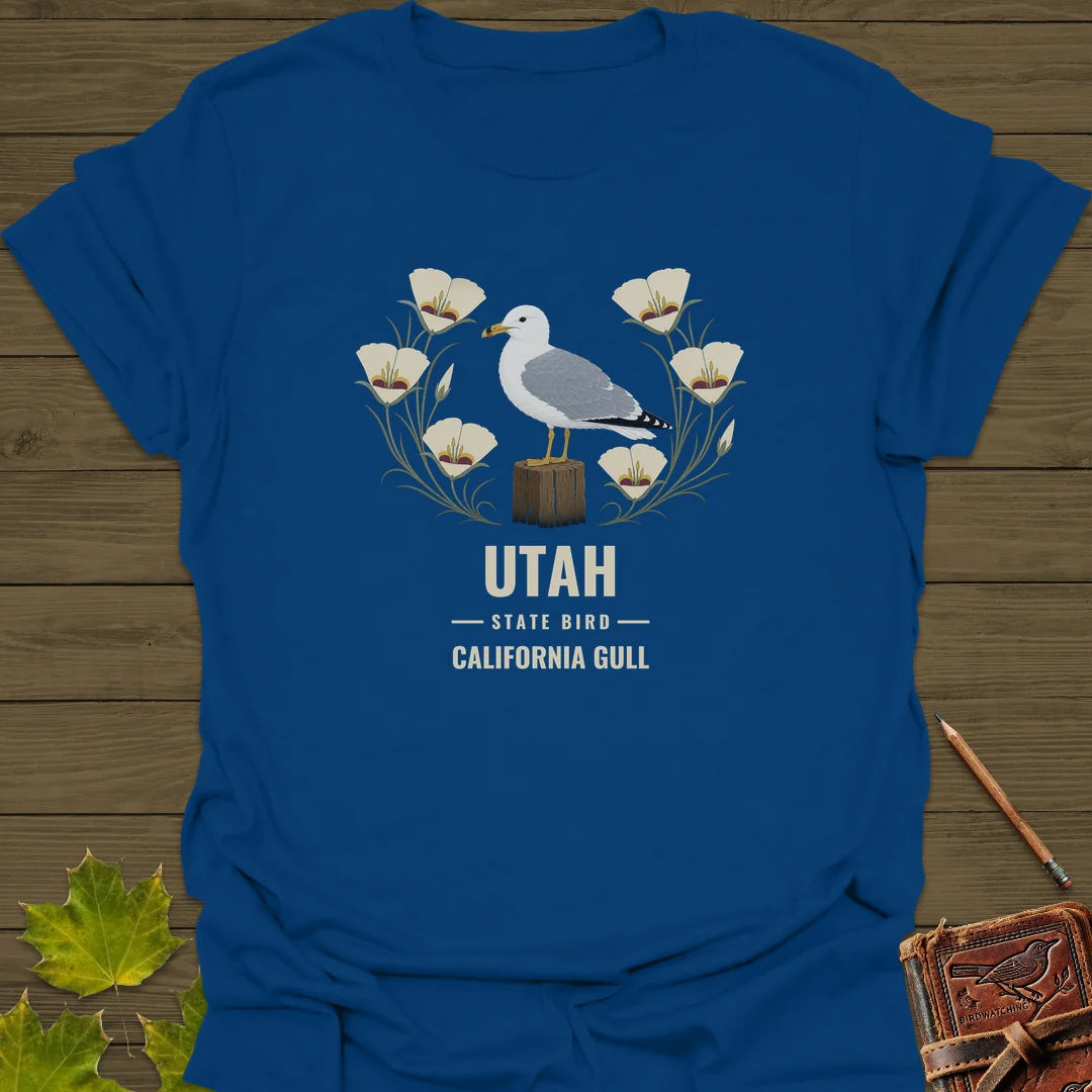 Utah State Bird T-Shirt in Royal