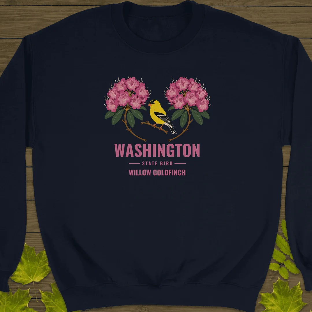 Washington State Bird Sweatshirt in Navy