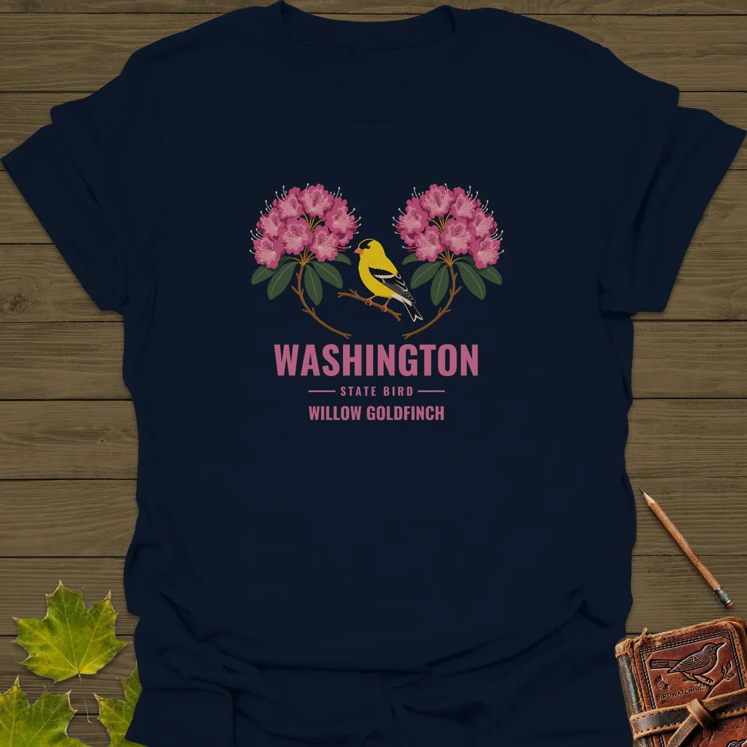 Washington State Bird T-Shirt in Navy