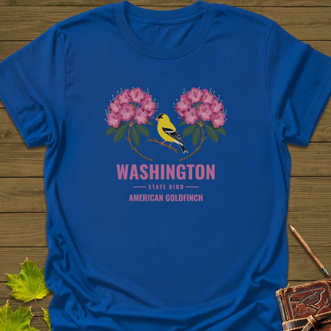 Washington State Bird T-Shirt in Royal