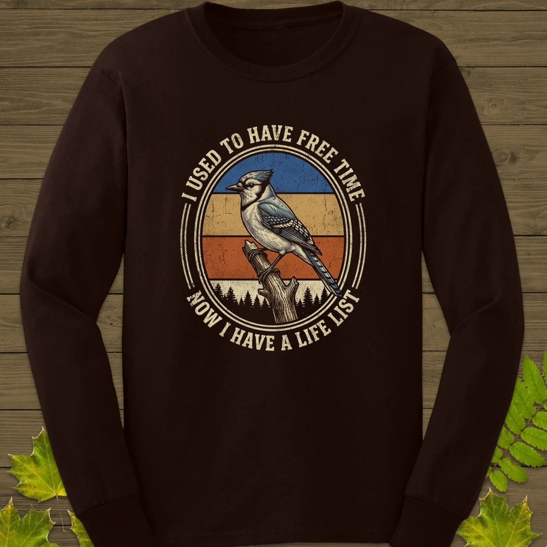 Free Time Long Sleeve Dark Chocolate