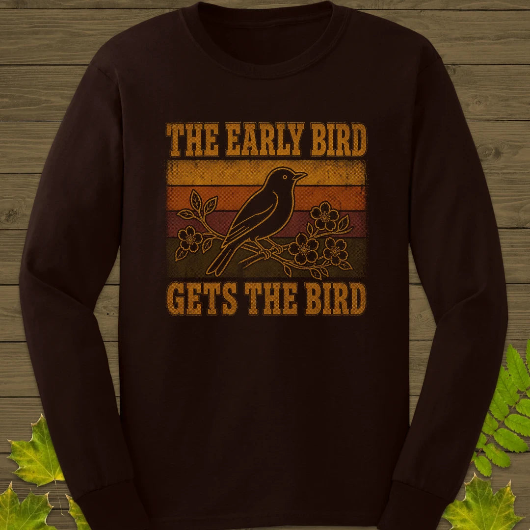 Early Riser Long Sleeve Dark Chocolate