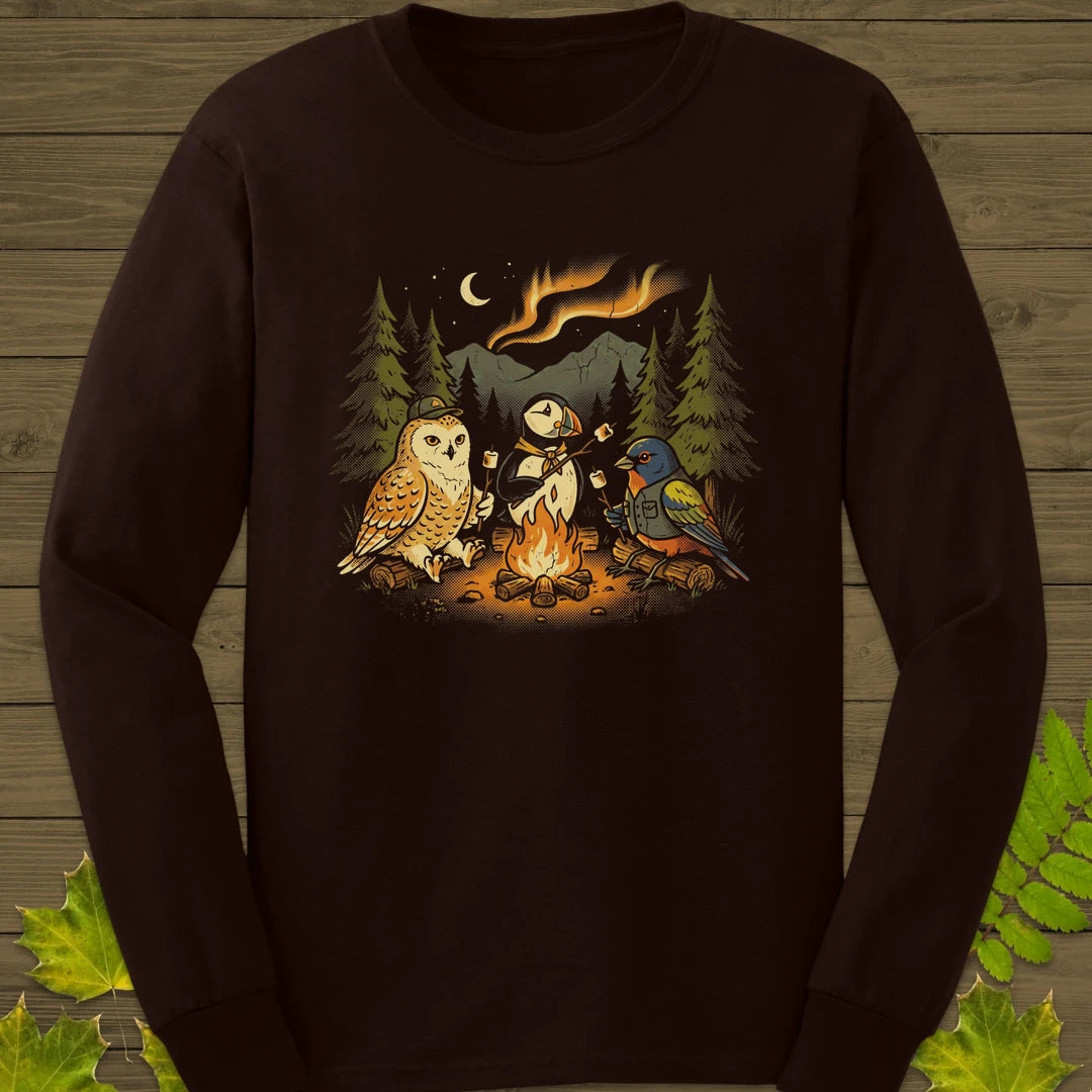 Life List Camping Long Sleeve Dark Chocolate