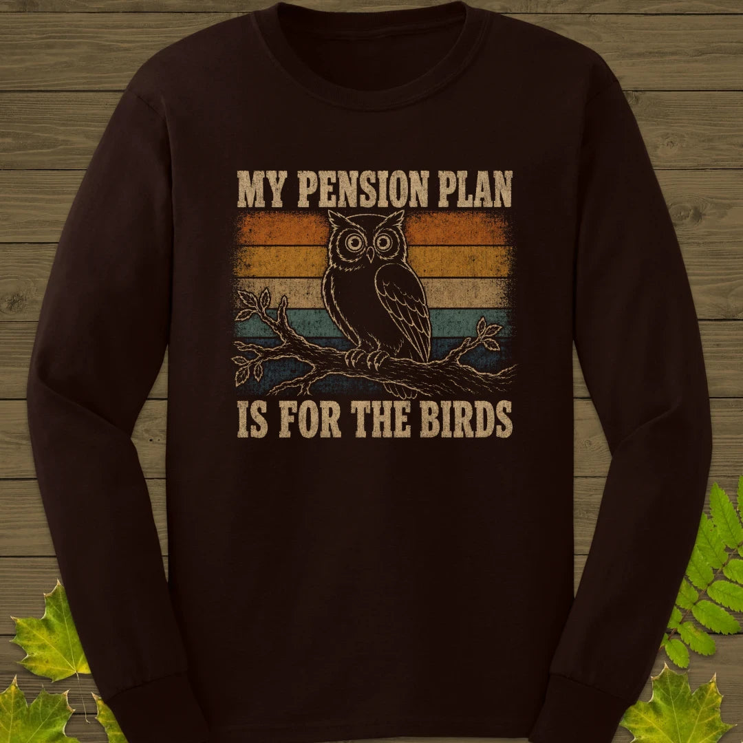 Pension Plan Long Sleeve Dark Chocolate
