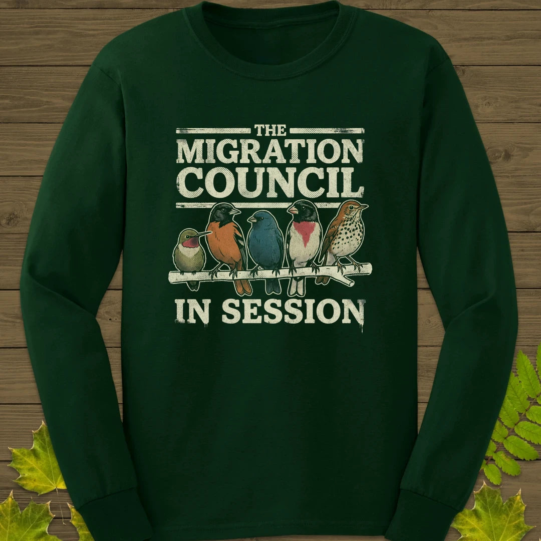 Council Meeting Long Sleeve Forest Green