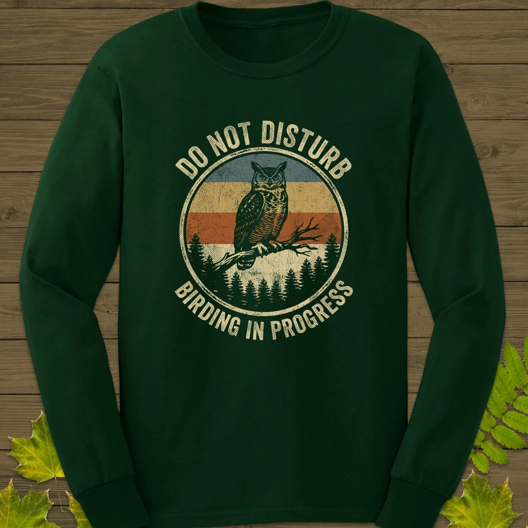 Do Not Disturb Long Sleeve Forest Green