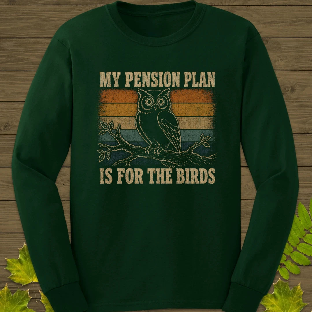 Pension Plan Long Sleeve Forest Green