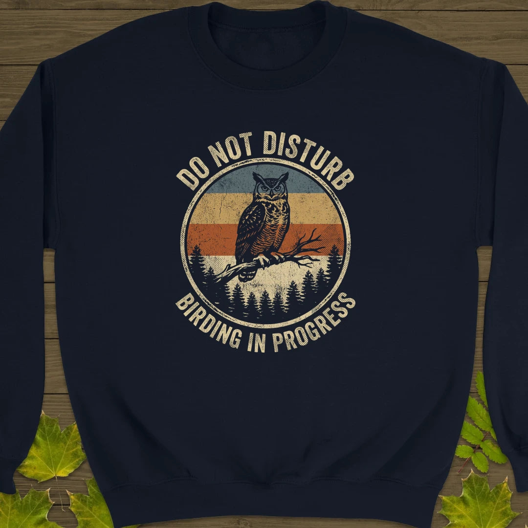 Do Not Disturb Sweatshirt Navy