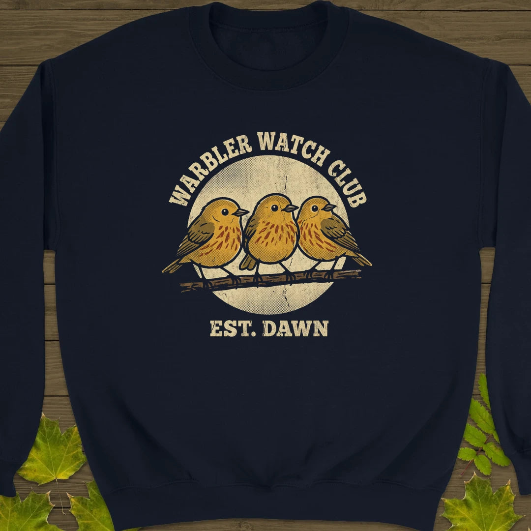 Warbler Watch Club Sweatshirt Navy