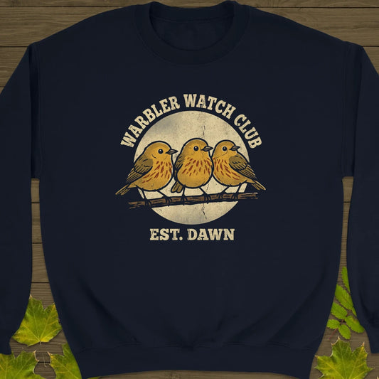 Warbler Watch Club Sweatshirt Navy