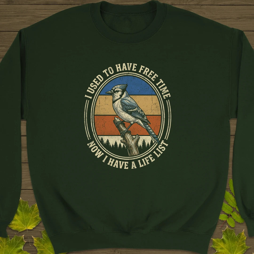 Free Time Sweatshirt Forest Green