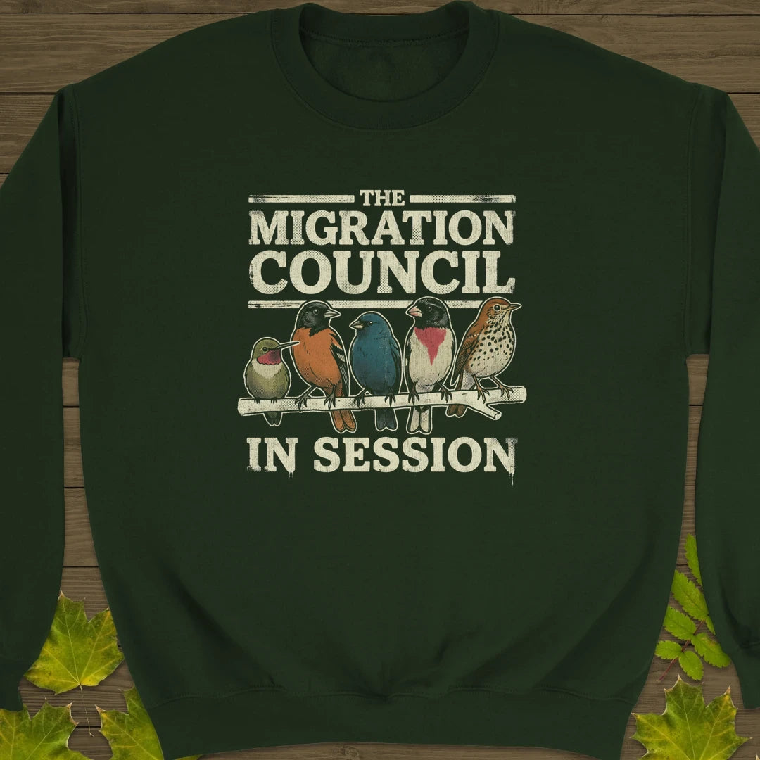 Council Meeting Sweatshirt Forest Green