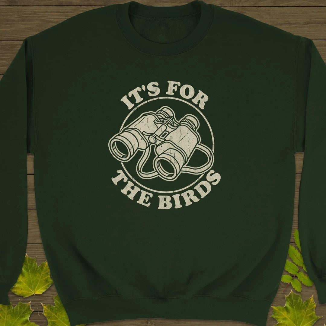 For The Birds Sweatshirt Forest Green