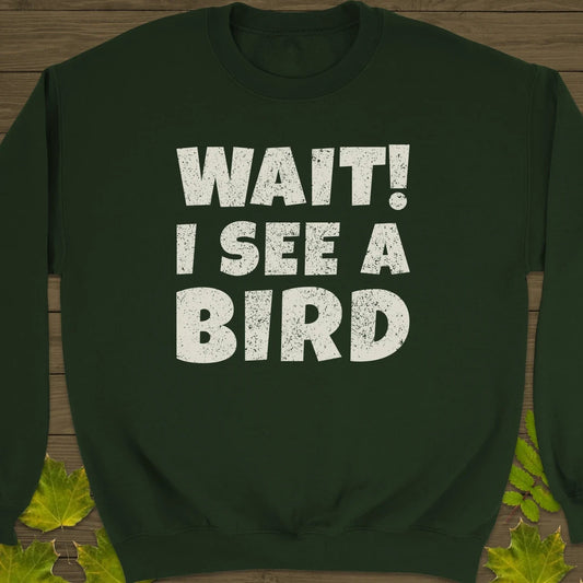 See A Bird Sweatshirt Forest Green
