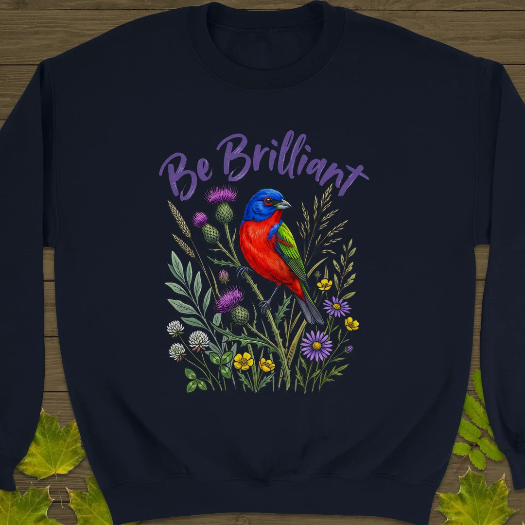 Be Brilliant Sweatshirt Navy